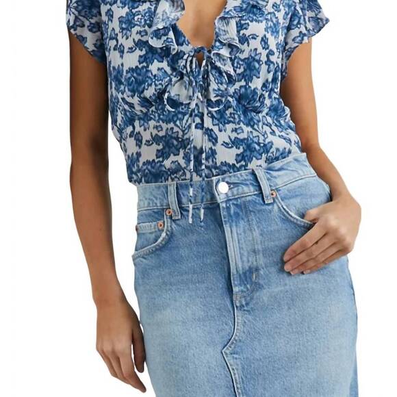 RAILS Tops - NEW RAILS carmine top in chambray floral